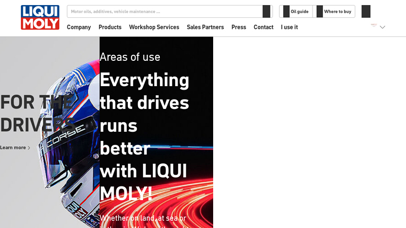 Motor oils, additives and car care from LIQUI MOLY