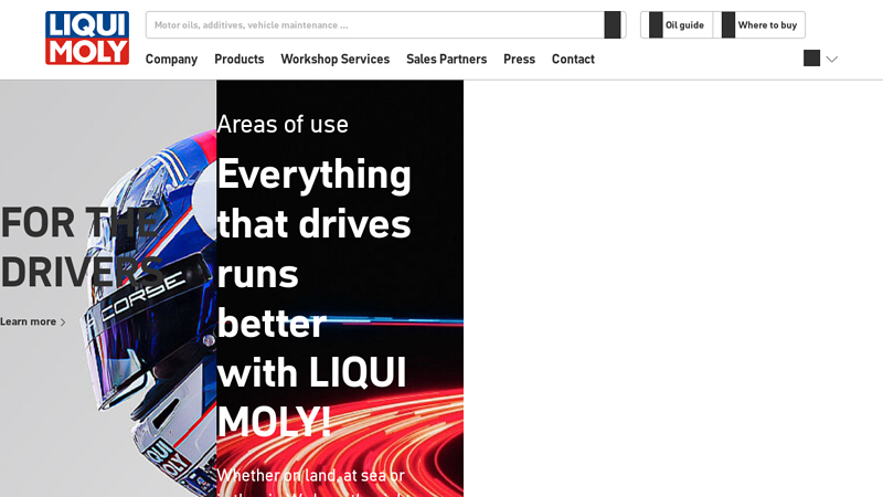 Motor oils, additives and car care from LIQUI MOLY
