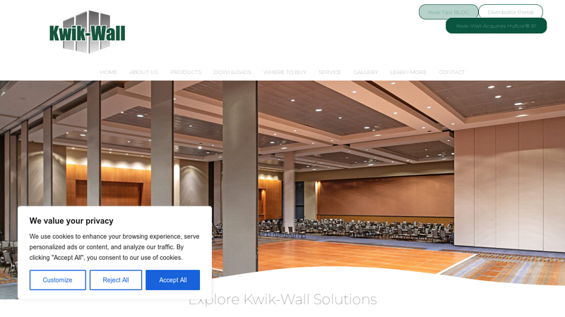 Movable Walls by Kwik
