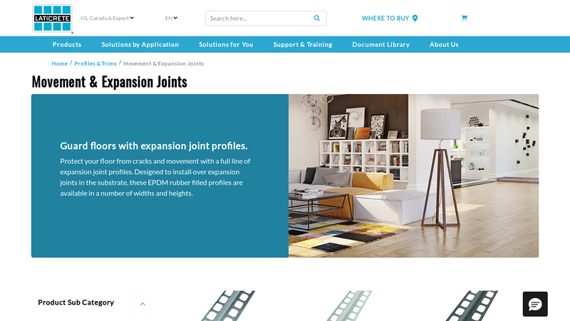 Movement & Expansion Joints