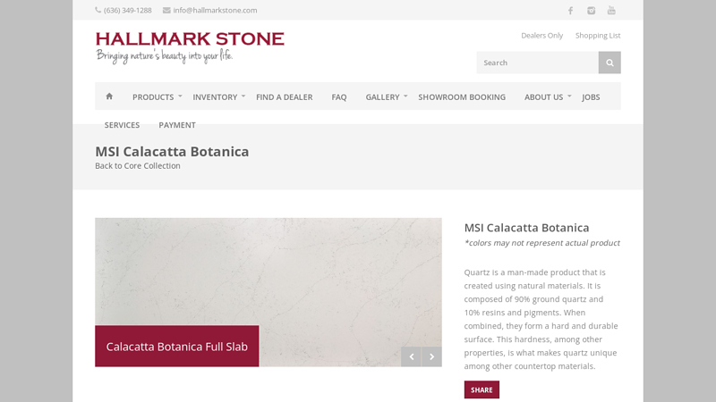 MSI Calacatta Botanica