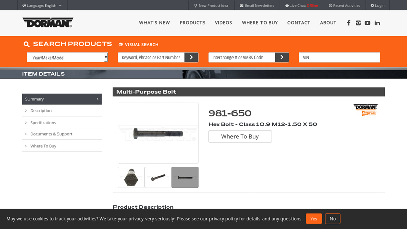 Multi-Purpose Bolt