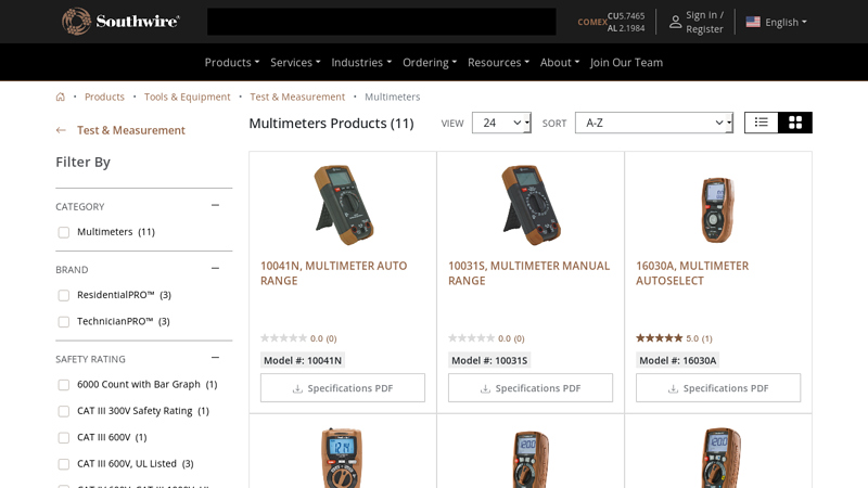 Multimeters