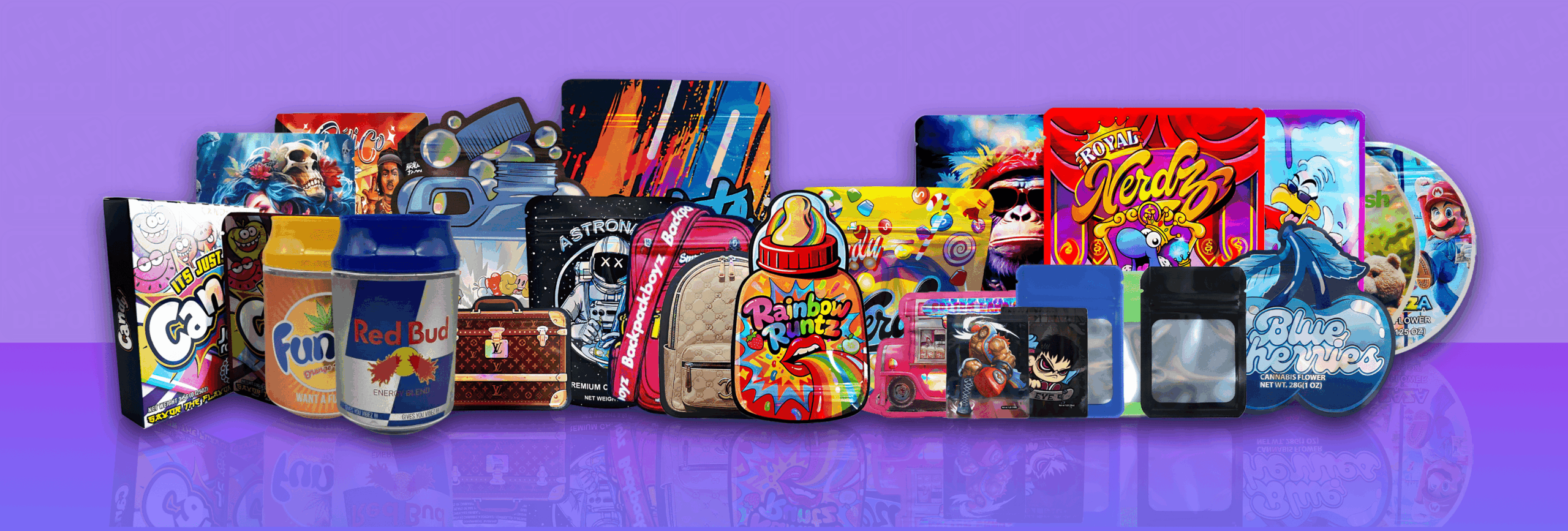 Mylar Bag Depot: Custom & Exotic Mylar Bag Packaging