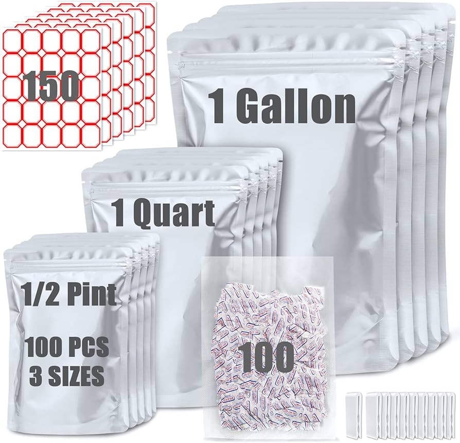 Mylar Bags for Food Storage
