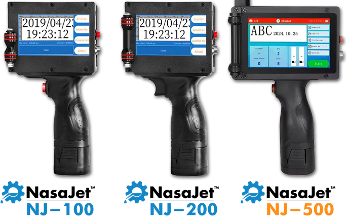 NasaJet® handheld printer ▶️ TIJ marking & labeling systems