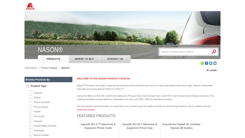 Nason® Product Catalog