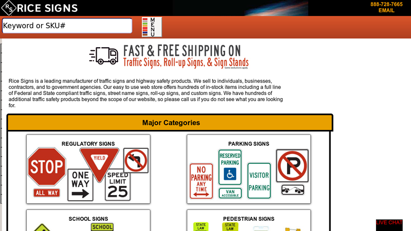 National Supplier of Traffic Signs, Roll