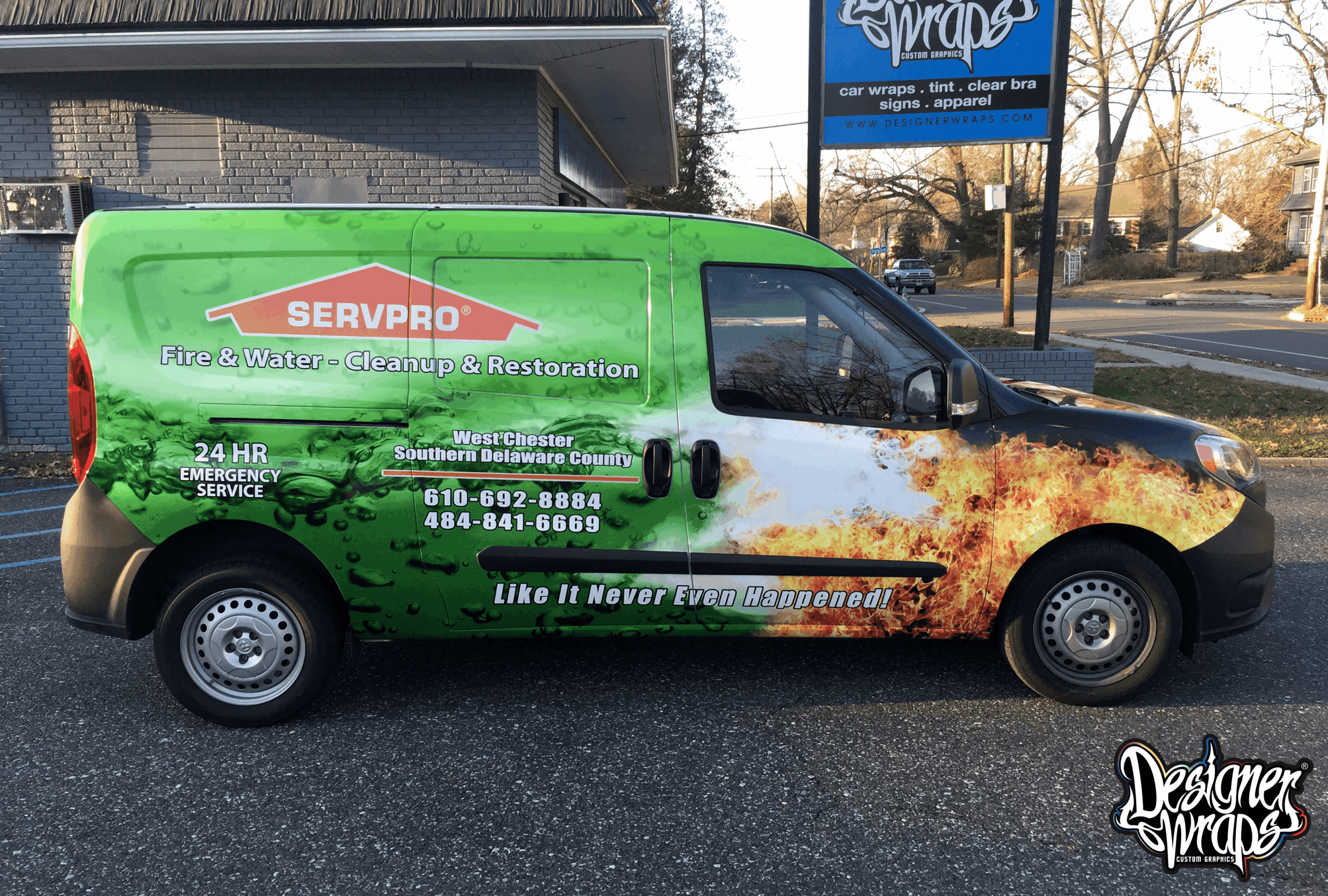 Nationwide Vinyl wrap printing & shipping