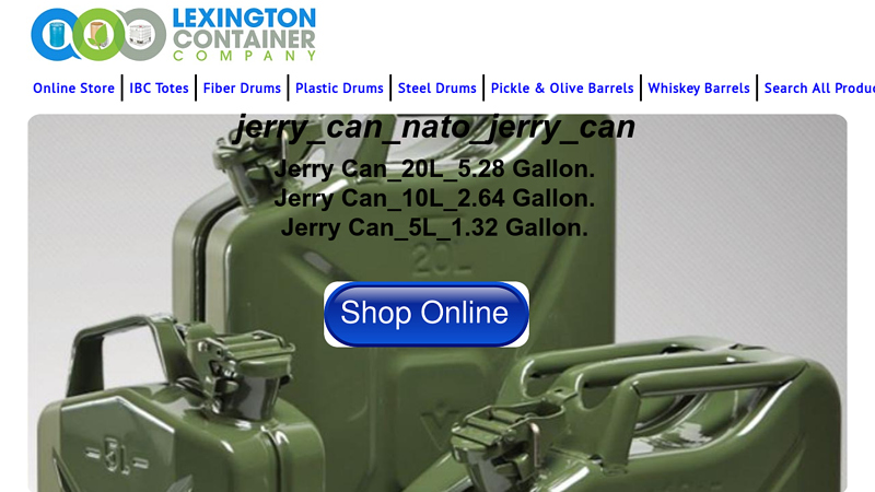 Nato Jerry Cans that are built to last ...