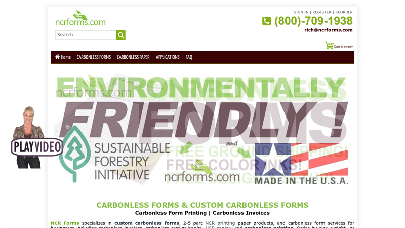 NCR Forms: Custom Carbonless Forms Printing