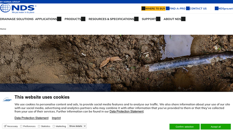 NDS Stormwater Drainage Systems & Irrigation Solutions