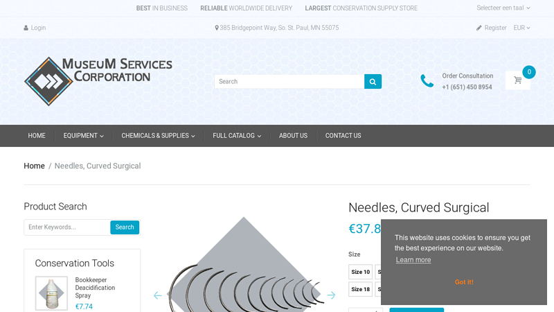 Needles, Curved Surgical