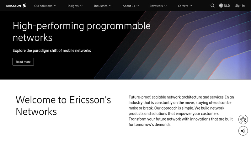 Network products and solutions for Telecom Operators