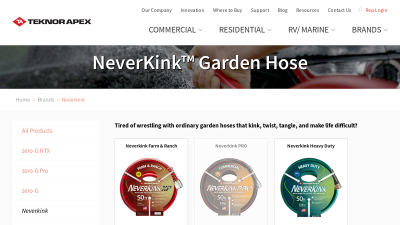 Neverkink Garden Hose