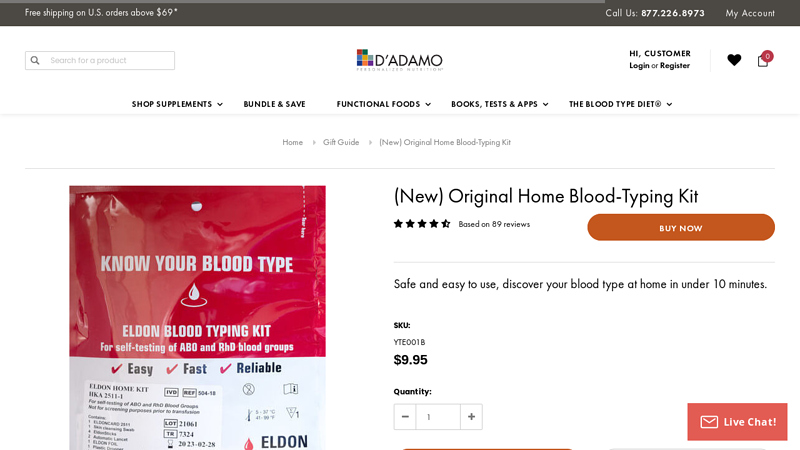 (New) Original Blood