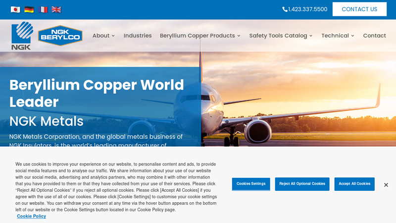 NGK Beryllium Copper