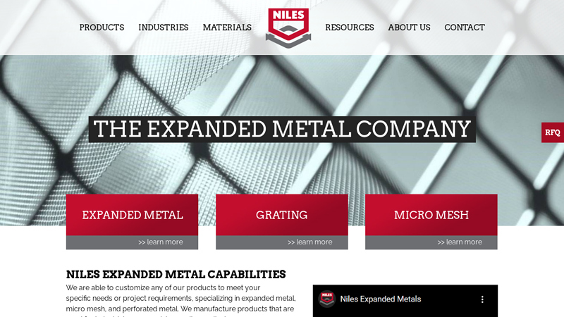 Niles Expanded Metals
