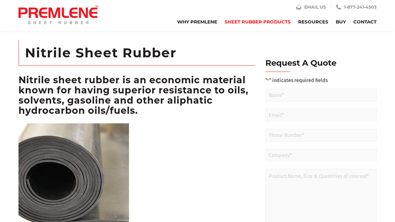 Nitrile Sheet Rubber