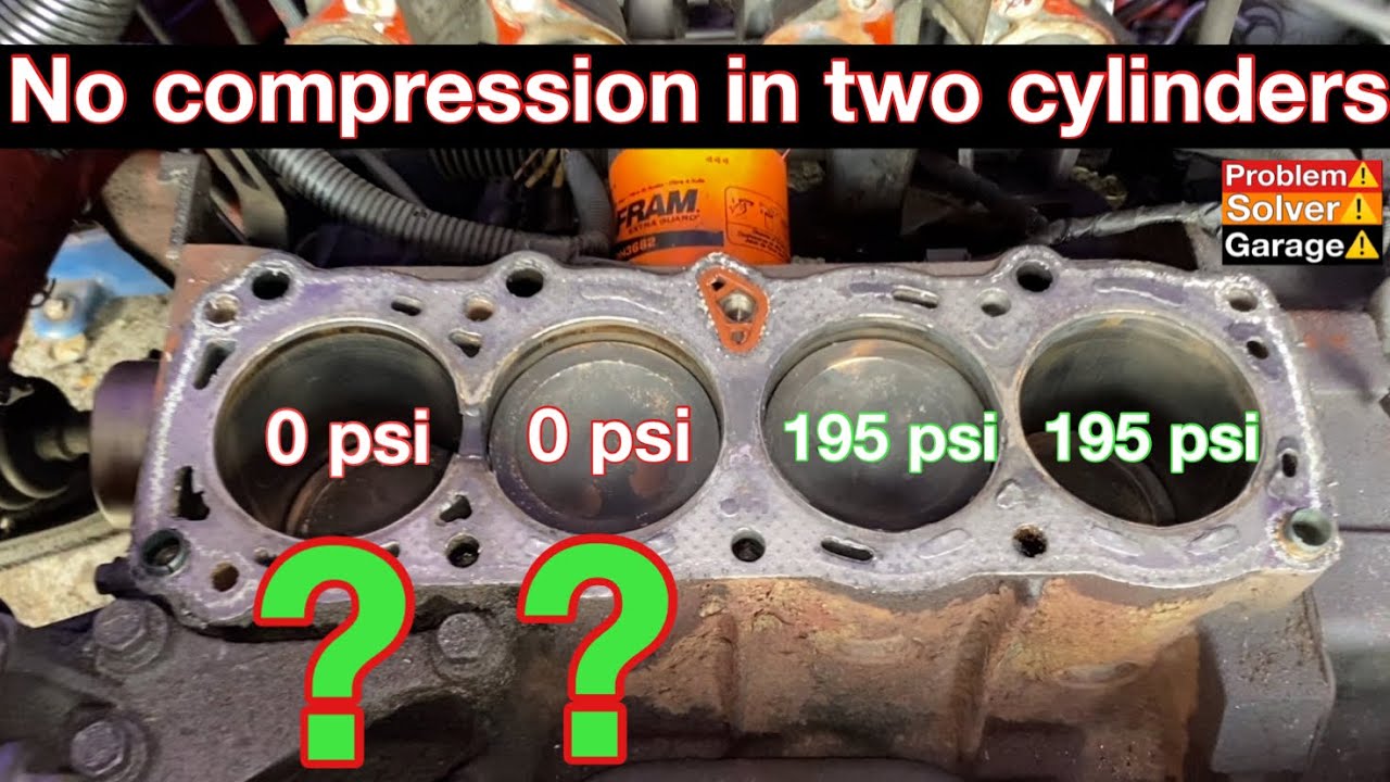 No compression in #4 cylinder.