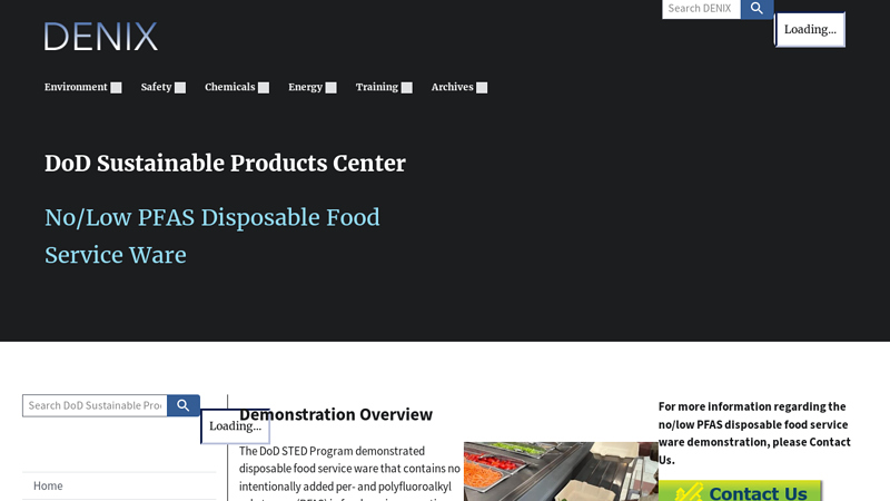 No/Low PFAS Disposable Food Service Ware