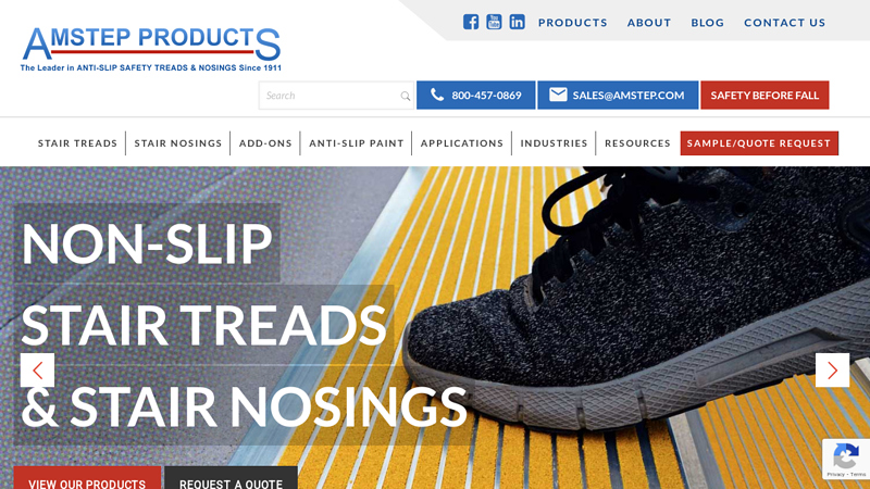 Non Slip Stair Treads & Anti Slip Stair Nosing