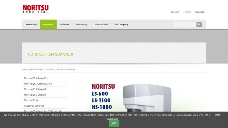 Noritsu Film Scanner