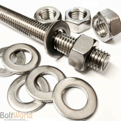 Nuts, Bolts, Washers, Threaded Rods
