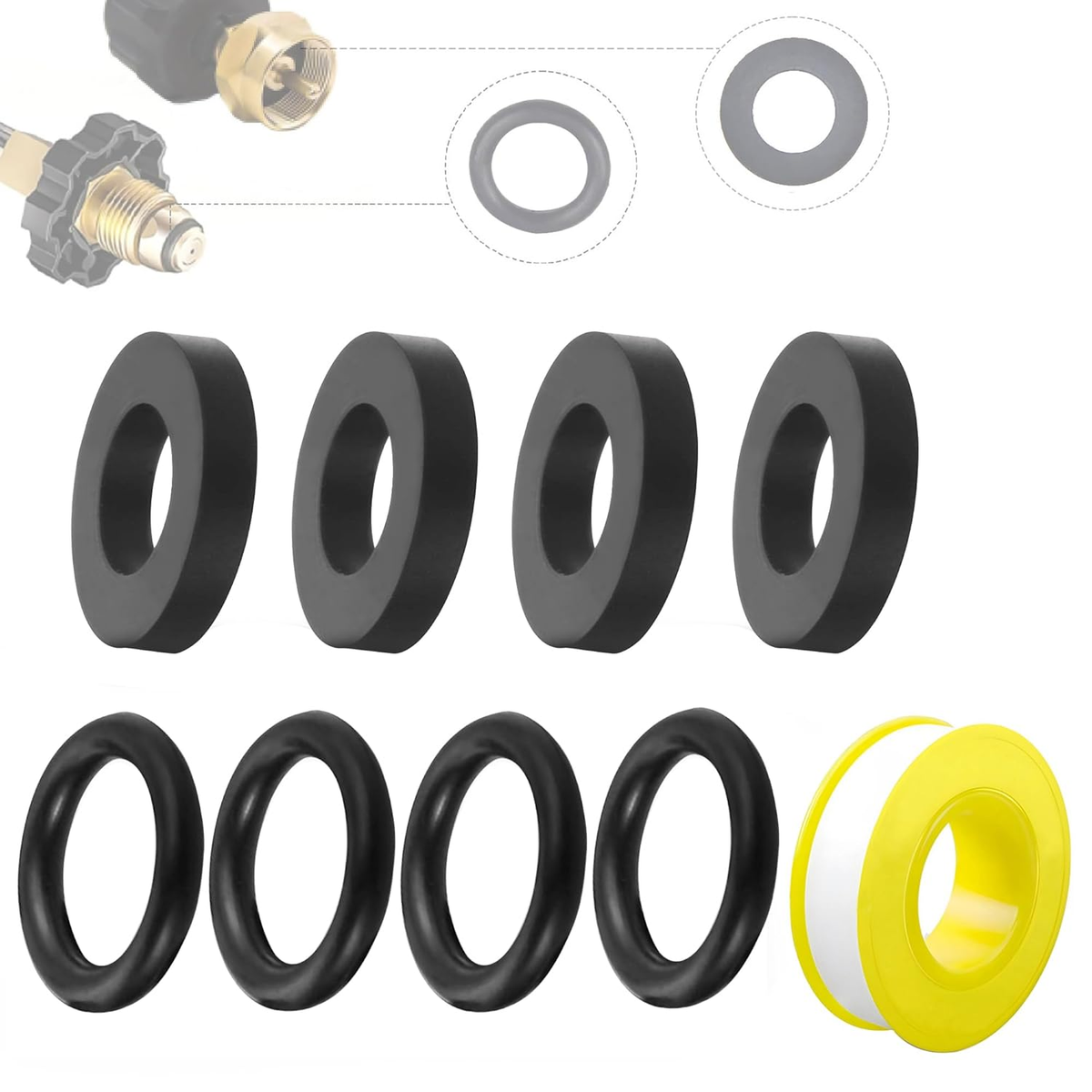 O-Rings, Caps, Gaskets and Plugs