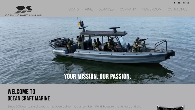 Ocean Craft Marine: RHIB Boat