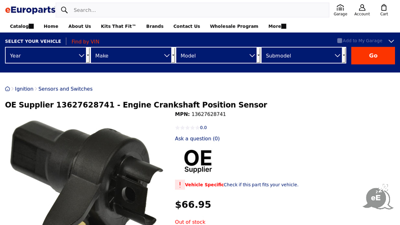 OE Supplier 13627628741