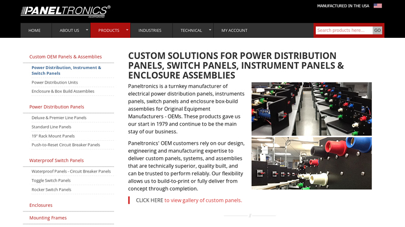 OEM Power Distribution Panels