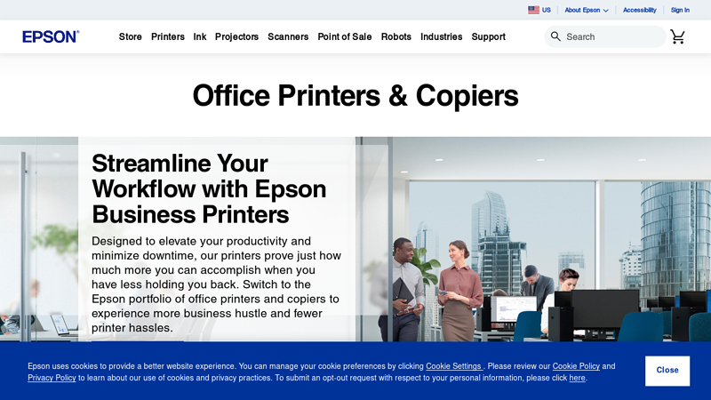 Office Printers - Business Printers, Copiers & Scanners