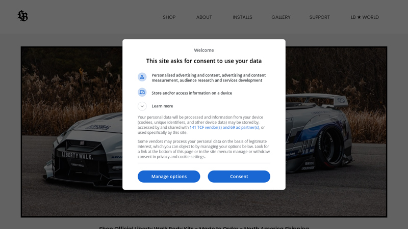 Official Liberty Walk Body Kits