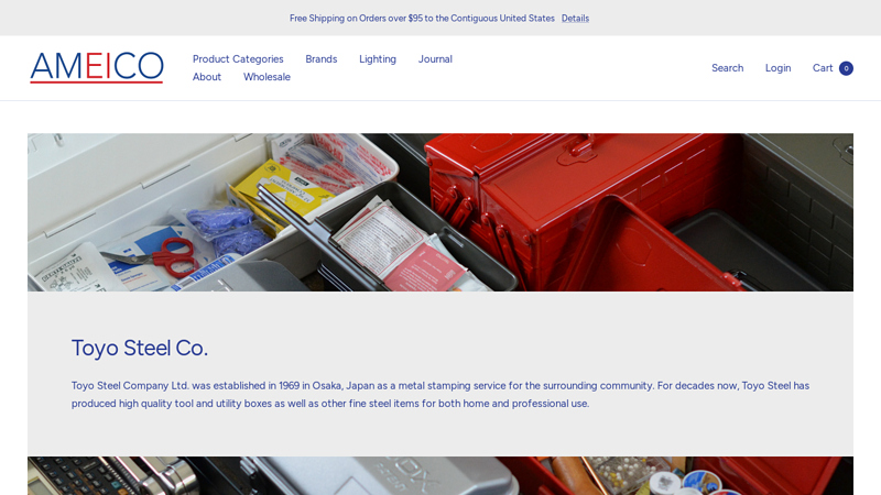 Offiicial Distributor of Toyo Steel Co. Toolboxes