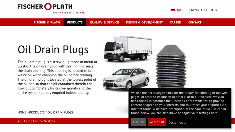 Oil Drain Plugs