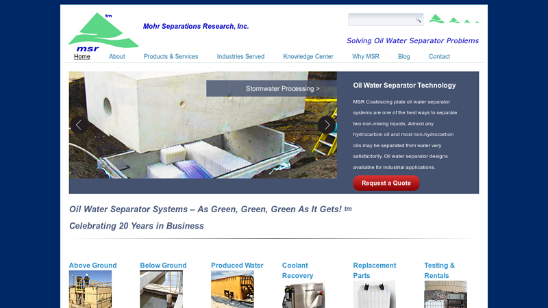 Oil Water Separator Manufacturer, Installation & Design Services ...