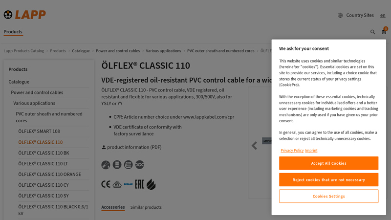 ÖLFLEX® Classic 110