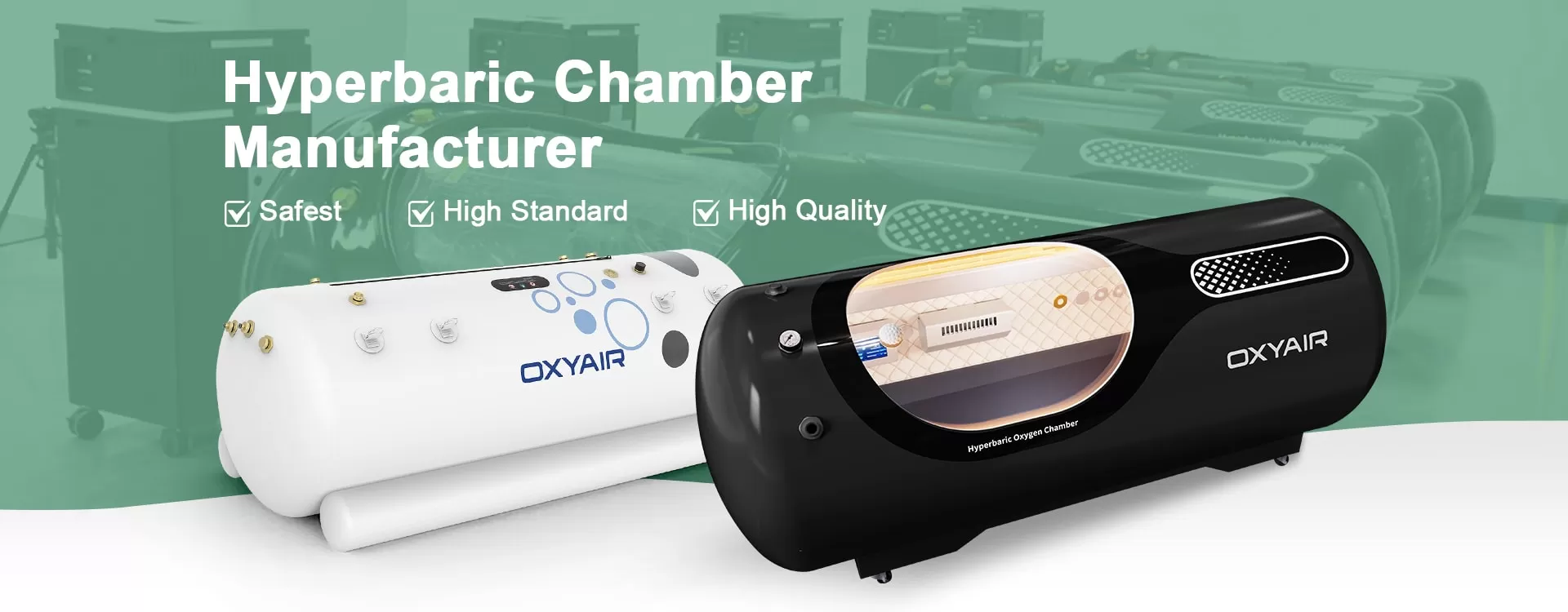 Olive Oxyair Hyperbaric Oxygen Chamber