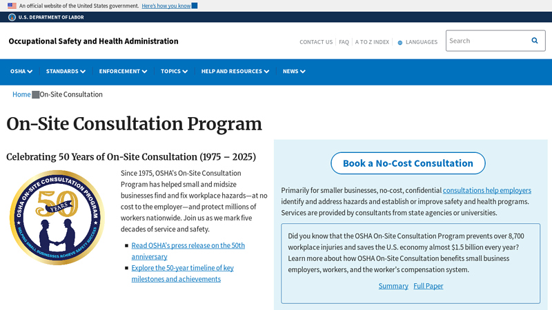On-Site Consultation
