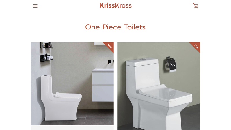 One Piece Toilets