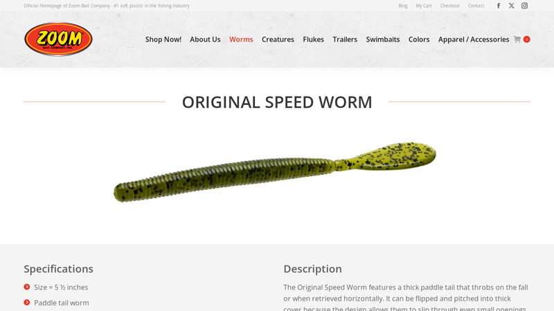 Original Speed Worm