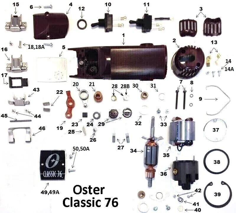 Oster Clippers & Clipper Parts