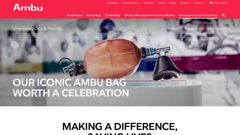 Our iconic Ambu bag, worth a celebration