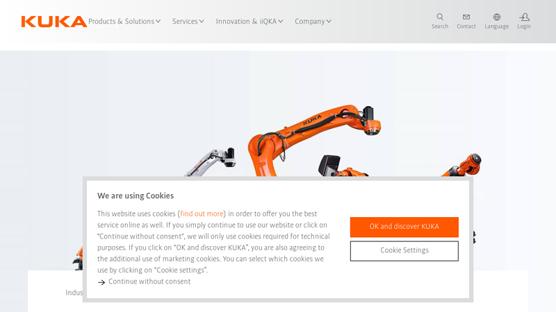 Packaging and palletizing robots for all industries.