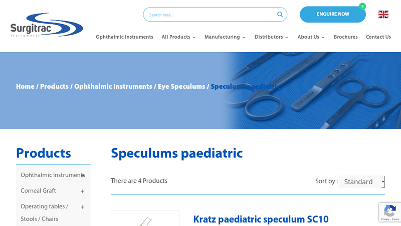 Paediatric Speculums