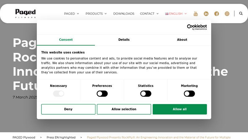 Paged Plywood Presents RockPly®
