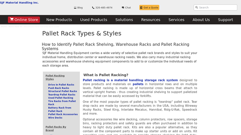 Pallet Rack Identification Guide to Warehouse Racking Systems