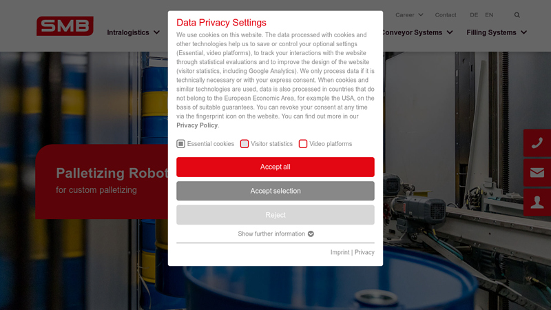 Palletizing Robots: Expertise in Custom Robotics with Kuka