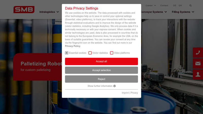 Palletizing Robots: Expertise in Custom Robotics with Kuka